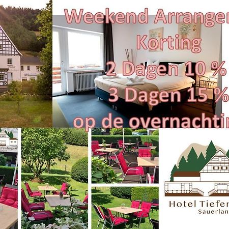 Hotel Tiefenhagen Sauerland 伦讷施塔特 外观 照片